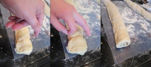 cut dough