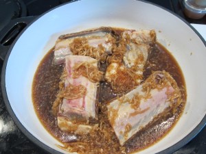 We cooked the chicken a different day - you'd have more than this if you used the full amount of beef.