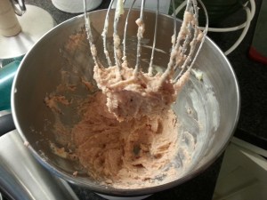 Again, I'd probably use the beater attachment if there were one in this house.