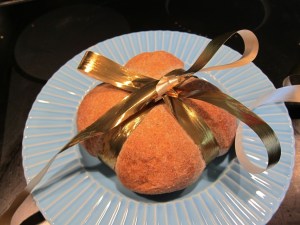 I am pretty terrible at tying bows, turns out.