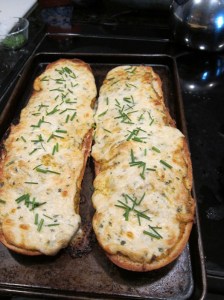 The chives are from the yard!