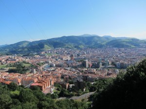 The view from where the funicular lets off.