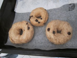 The bottom ones have been boiled, you can see they get bigger during.