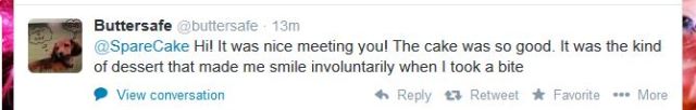 cake tweet