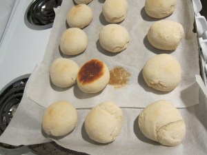 Bottoms brown first - don't want them to burn!