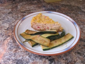 Refrigerated leftovers are admittedly much easier to get a nice looking slice of.