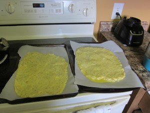 Tried different thicknesses - I think I preferred thinner.