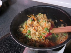 Needs another minute - still some liquid hiding in the bottom.